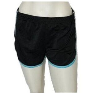 Black Shorts with Drawstring